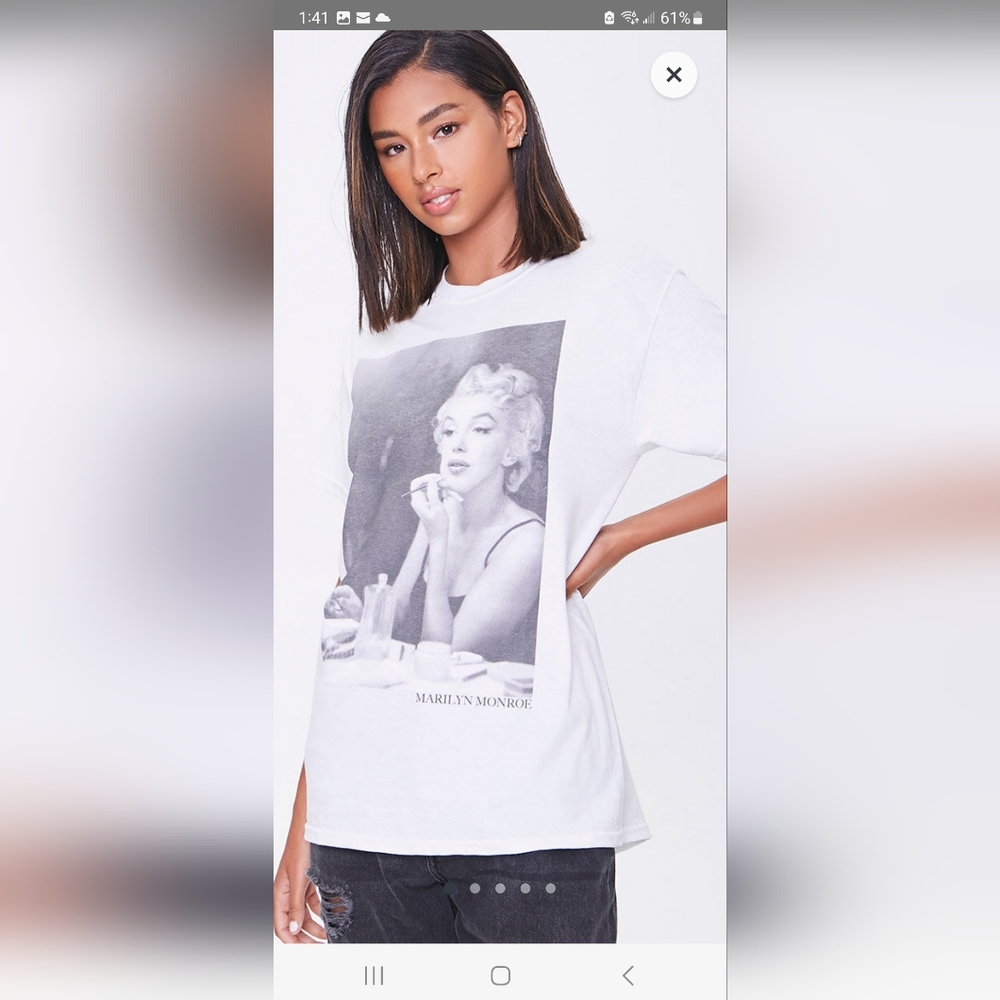 Forever21 Marilyn Moore graphic tee